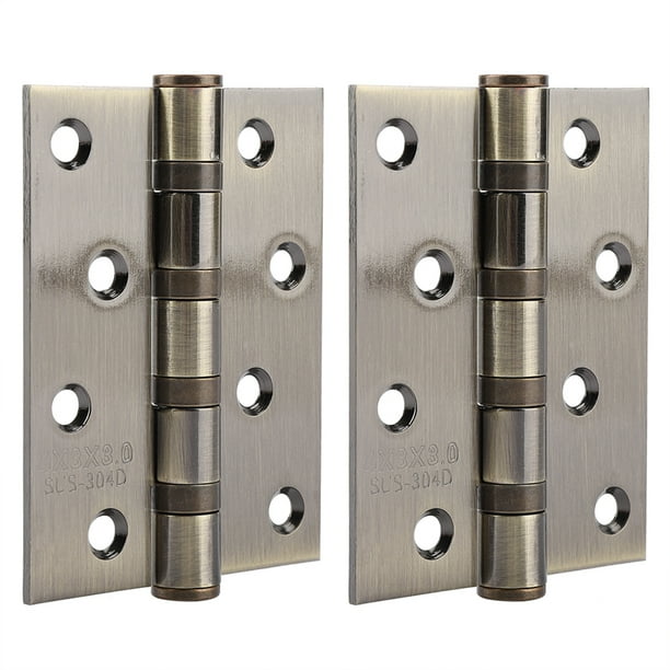 Plating Yellow 4in 3mm Stainless Steel Door Hinge Loose Pin Muffler Buffer Hinges Mute Bearing for Door Door Hinge Plating Yellow 4in 3mm Stainless Steel Door Hinge Loose Pin Muffler Buffer Hinges Mute Bearing for Door Door Hinge